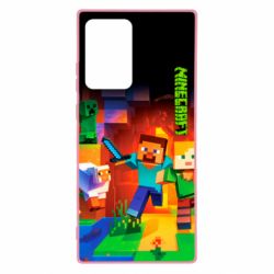 Чехол для Samsung Note 20 Ultra Майнкрафт - PrintSalon