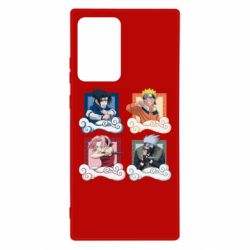 Чехол для Samsung Note 20 Ultra Naruto team 7 in action - PrintSalon