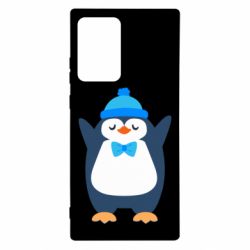 Чехол для Samsung Note 20 Ultra Penguin in a hat - PrintSalon
