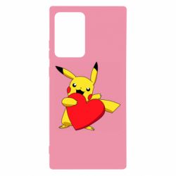 Чехол для Samsung Note 20 Ultra Pikachu Heart - PrintSalon