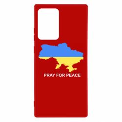 Чехол для Samsung Note 20 Ultra Pray for peace - PrintSalon
