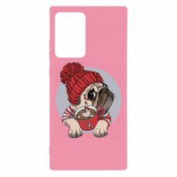 Чехол для Samsung Note 20 Ultra Pug And Coffee - PrintSalon