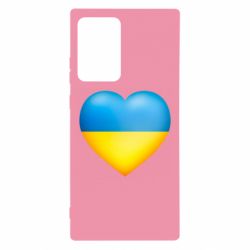 Чехол для Samsung Note 20 Ultra Серце патріота - PrintSalon