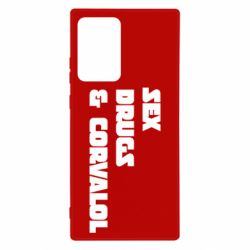 Чехол для Samsung Note 20 Ultra Sex Drugs s Corvalol - PrintSalon