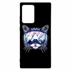 Чехол для Samsung Note 20 Ultra Snowboard Cat - PrintSalon