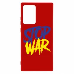 Чехол для Samsung Note 20 Ultra Stop this war - PrintSalon