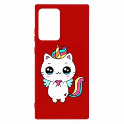 Чехол для Samsung Note 20 Ultra The cat is unicorn - PrintSalon