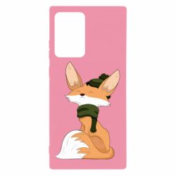 Чехол для Samsung Note 20 Ultra The Fox in the Hat - PrintSalon