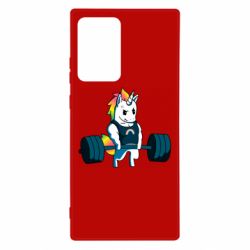 Чехол для Samsung Note 20 Ultra The unicorn is rocking - PrintSalon