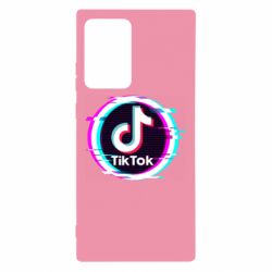 Чехол для Samsung Note 20 Ultra Tik tock glitch ring - PrintSalon