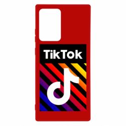 Чехол для Samsung Note 20 Ultra Tik Tok Colorful Logo - PrintSalon