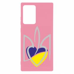 Чехол для Samsung Note 20 Ultra Ukrainian heart - PrintSalon