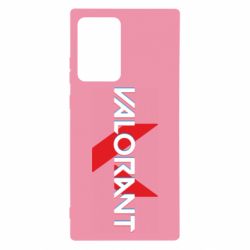 Чехол для Samsung Note 20 Ultra Valorant glitsh logo - PrintSalon