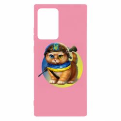 Чехол для Samsung Note 20 Ultra Военный котик - PrintSalon