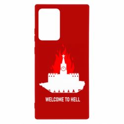 Чехол для Samsung Note 20 Ultra Welcome to Hell - PrintSalon