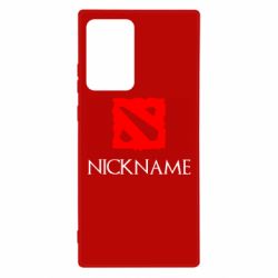 Чехол для Samsung Note 20 Ultra Your nickname Dota2