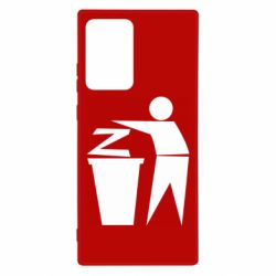 Чехол для Samsung Note 20 Ultra Z is a trash - PrintSalon