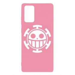 Чехол для Samsung Note 20 Ван Пис флаг Трафальгара - PrintSalon