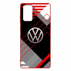 Чехол для Samsung Note 20 Volkswagen logo and abstraction - PrintSalon