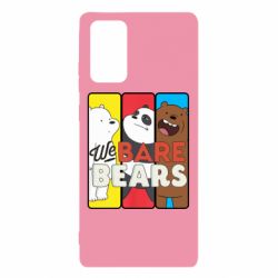 Чехол для Samsung Note 20 We bare bears collage - PrintSalon