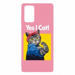 Чехол для Samsung Note 20 Yes I Cat - PrintSalon