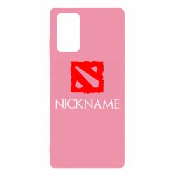 Чехол для Samsung Note 20 Your nickname Dota2 - PrintSalon