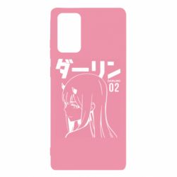 Чехол для Samsung Note 20 Zero Two Girl - PrintSalon