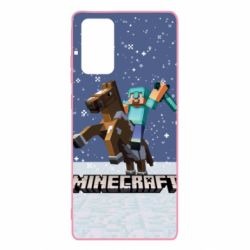 Чохол для Samsung Note 20 Зимовий Майнкрафт - PrintSalon