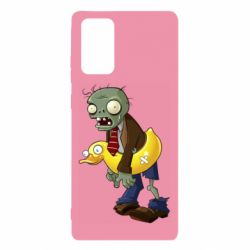 Чехол для Samsung Note 20 Zombie with a duck - PrintSalon