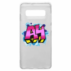 Чехол для Samsung S10+ А4 Граффити - PrintSalon