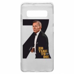 Чехол для Samsung S10+ Агент 007 Не Время Умирать - PrintSalon