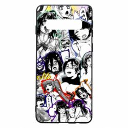 Чохол для Samsung S10 Ahegao anime characters manga - PrintSalon