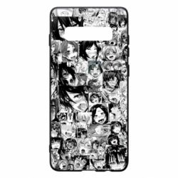 Чохол для Samsung S10+ Ahegao manga - PrintSalon