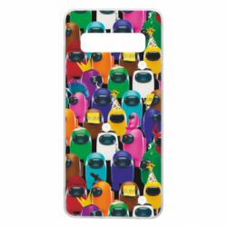 Чохол для Samsung S10 Among Us Astronauts 3D - PrintSalon
