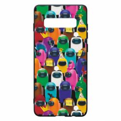 Чохол для Samsung S10+ Among Us Astronauts 3D - PrintSalon