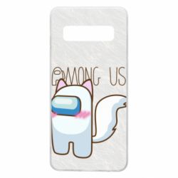 Чохол для Samsung S10 Among us cute cat - PrintSalon
