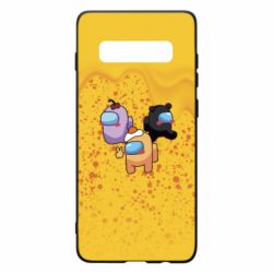 Чохол для Samsung S10+ Among us drips - PrintSalon