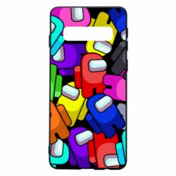 Чехол для Samsung S10 Among us multicolored - PrintSalon
