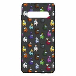 Чехол для Samsung S10 Among Us Pattern - PrintSalon