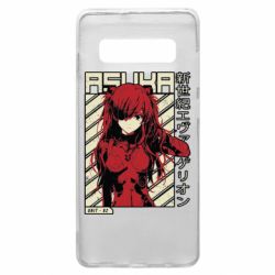 Чохол для Samsung S10+ Аска Євангеліон - PrintSalon