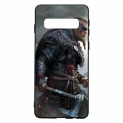Чехол для Samsung S10 Assassin's Creed Valhalla - PrintSalon