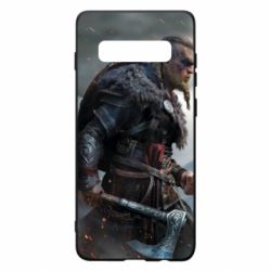 Чехол для Samsung S10+ Assassin's Creed Valhalla - PrintSalon