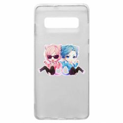 Чехол для Samsung S10+ Ayato and Yuri - PrintSalon