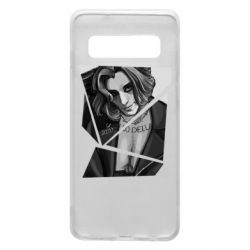 Чехол для Samsung S10 Black and white Damiano - PrintSalon