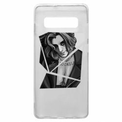Чехол для Samsung S10+ Black and white Damiano - PrintSalon