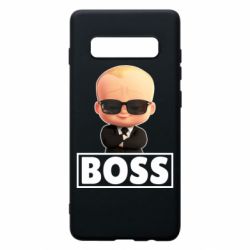 Чехол для Samsung S10+ Boss Baby - PrintSalon