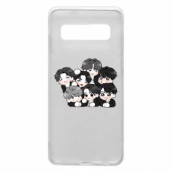 Чохол для Samsung S10 BTS Cute Art - PrintSalon