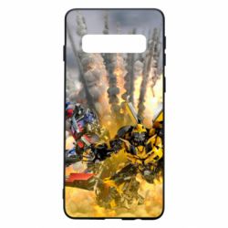 Чохол для Samsung S10 Bumblebee and Optimus Prime - PrintSalon