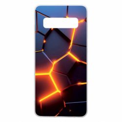 Чохол для Samsung S10 Cracked Blocks - PrintSalon