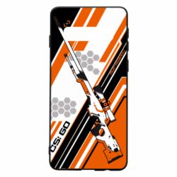 Чохол для Samsung S10 CS: GO AWP Asiimov Skin - PrintSalon
